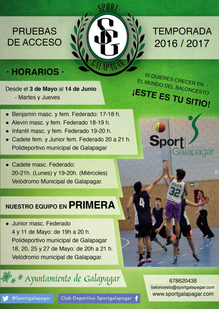 Pruebas-Baloncesto-sportgalapagar-temporada-2016-2017